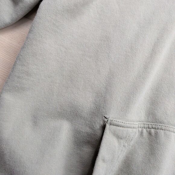 Cuts Clothing Anniversary Hoodie Mens L Gray Classic C Logo Patch - Picture 12 of 12